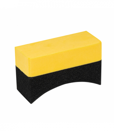 Gąbka aplikator do opon samochodowych 95x35x65 mm amio-02519 AMiO AMI-02519