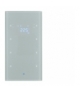 KNX TS Sensor dotykowy 3-kr z reg. temp., szkło, alu