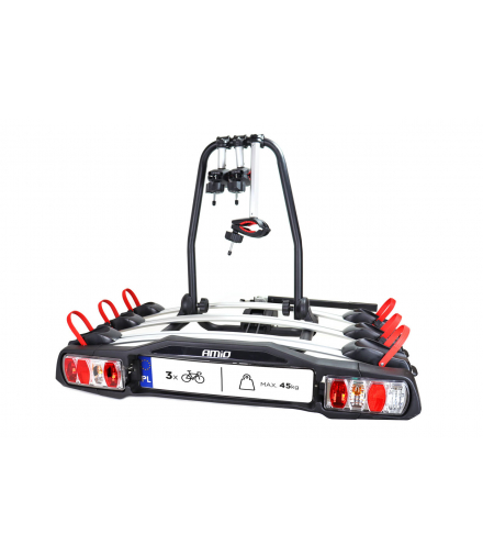 Bagażnik rowerowy na hak - 3 rowery tbc-01/3 AMiO AMI-02583