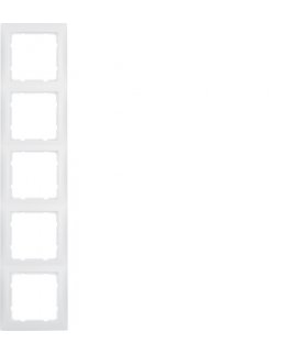 S.1 Ramka 5-krotna, biały, mat Berker 10159909