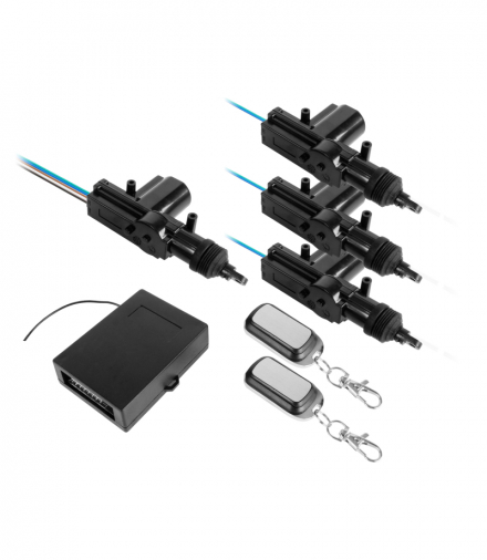 Samochodowy zamek centralny 3+1 piloty LP LEC-URZ0221