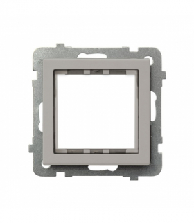 SONATA AP45-1R/m/82 Adapter podtynkowy systemu OSPEL 45 do serii Sonata, Kaszmir