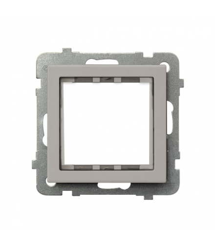 SONATA AP45-1R/m/82 Adapter podtynkowy systemu OSPEL 45 do serii Sonata, Kaszmir