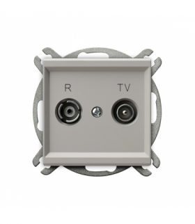 SONATA GPA-14RP/m/82 Gniazdo RTV przelotowe 14-dB, Kaszmir