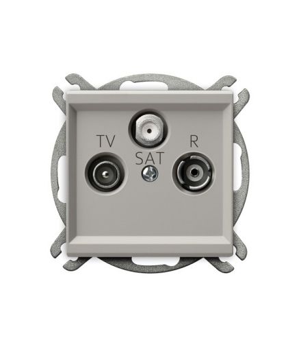 SONATA GPA-RSP/m/82 Gniazdo RTV-SAT przelotowe, Kaszmir