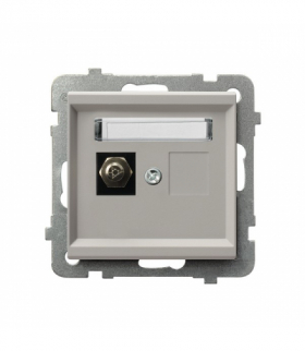 SONATA GPE-1R/m/82 Gniazdo ekwipotencjalne pojedyncze, Kaszmir