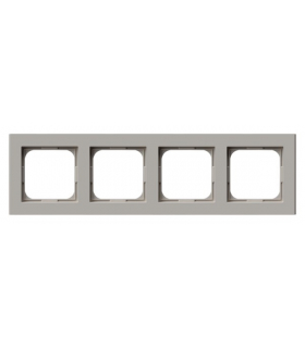 SONATA R-4R/82 Ramka poczwórna, Kaszmir