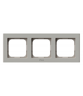 SONATA RH-3R/82 Ramka potrójna do łączników IP-44, Kaszmir