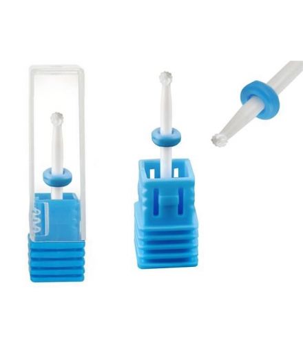 Frez ceramiczny kulka do skórek ISO TRADE 00006476