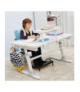 Podnóżek ergonomiczny Ergo Office, podstawka pod nogi, płynnie regulowany kąt nachylenia, ER-412 Ergo Office CEN-70216
