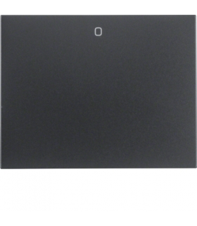 K.1 Klawisz z nadrukiem "0" do łącznika 1-klawiszowego, antracyt mat, lakierowany Berker 14257106