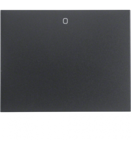 K.1 Klawisz z nadrukiem "0" do łącznika 1-klawiszowego, antracyt mat, lakierowany Berker 14257106