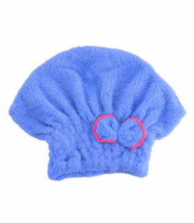 Czepek do suszenia włosów blue ATL BQ22A
