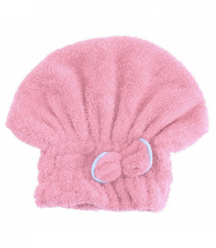 Czepek do suszenia włosów pink ATL BQ22B