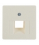 System płytek centralnych Płytka centralna do gniazda przyłączeniowego UAE, kremowy Berker 146802