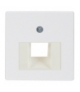 System płytek centralnych Płytka centralna do gniazda przyłączeniowego UAE, biały Berker 146809