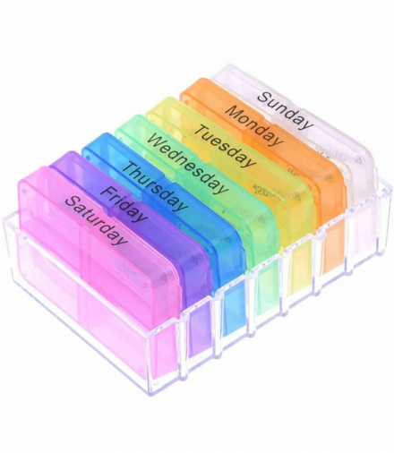 Pojemnik na leki organizer 7 dni ATL AG424D