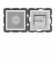 S.1/B.3/B.7 Radio Touch komplet, biały, mat Berker 28809909