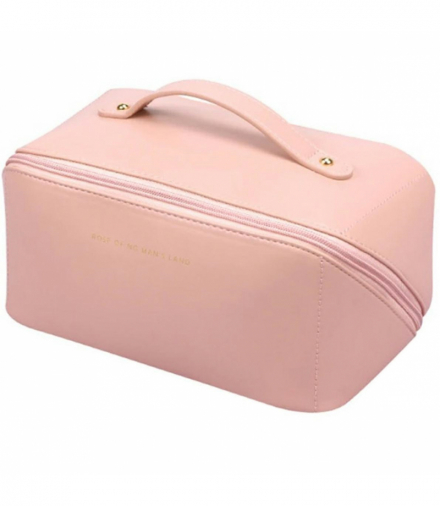 Rozkładana kosmetyczka organizer różowa ATL BQ71A