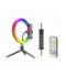 Lampa pierścieniowa (tiktok, youtube) TRACER RGB RING 26cm ze statywem TRACER TRAOSW46807