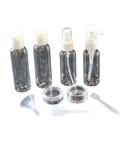 Zestaw pojemników na kosmetyki 9 sztuk ATL AG623