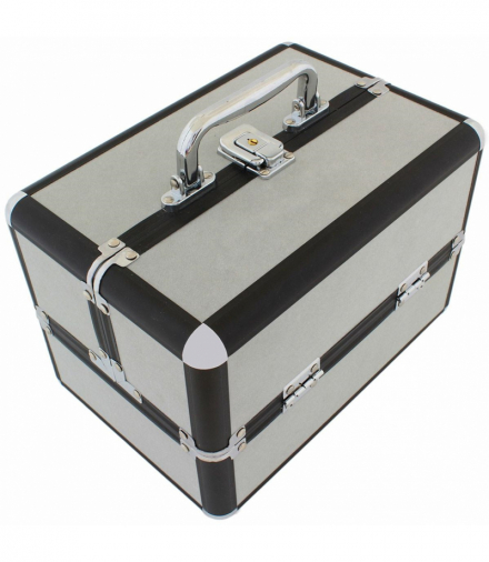 Kufer 25x17x17cm gray-black kosmety ATL CA4T