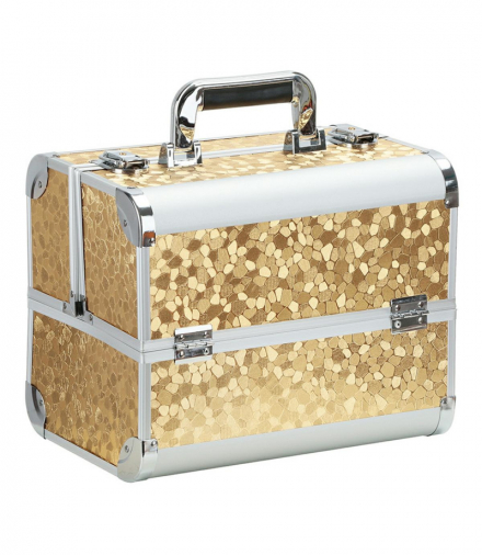 Kufer 30,5x20,5x25cm złoty ATL CA4C