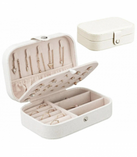 Pudełko organizer na biżuterię biały ATL CA21A