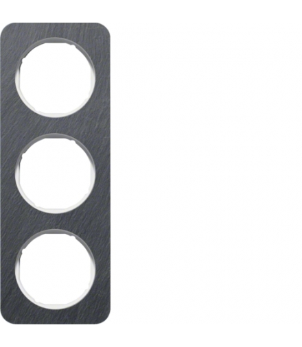 R.1 Ramka 3-krotna, łupek/biały Berker 10132389