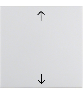 S.1/B.3/B.7 Klawisz z nadrukiem symbolu "strzałki", biały, połysk Berker 16208919