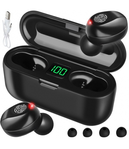 Słuchawki bezprzewodowe z powerbankiem S16154 IZOXIS 00016154