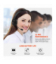 Słuchawki bluetooth ANC call center z mikrofonem Audiocore, QCC3020, ANC, AVRCP, A2DP, HSP, HFP, kodek SBC AAC, AC864 Audiocore CEN-74452
