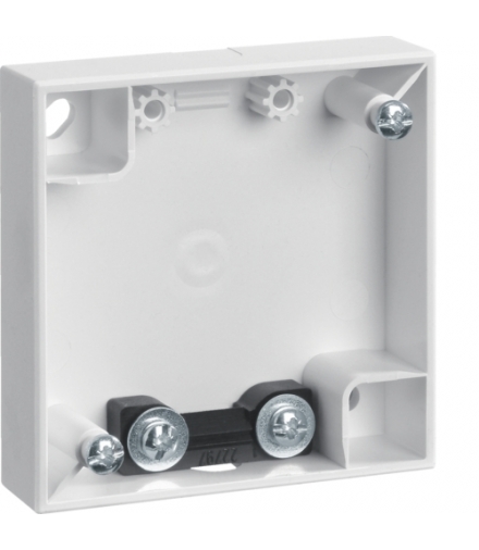 Integro Flow Puszka natynkowa 1-krotna płaska, biały, połysk Berker 911522559