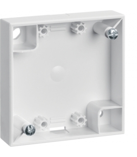 Integro Flow Puszka natynkowa 1-krotna płaska, biały, połysk Berker 911522529