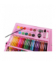 Zestaw do malowania w walizce 168 szt różowy MAALEO 00009174