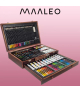 Zestaw do malowania w walizce, 129szt Maaleo 21644 00021644