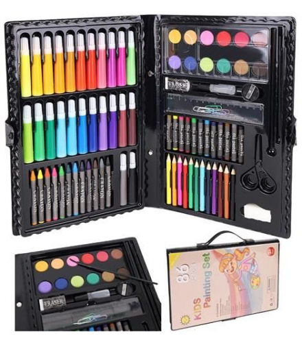 Zestaw do malowania w walizce 86 szt MAALEO 00009173