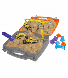 Plac budowy z piaskiem kinetycznym, zabwaka w walizce NEO TOOLS TOP-GD042