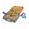 Plac budowy z piaskiem kinetycznym, zabwaka w walizce NEO TOOLS TOP-GD042