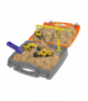 Plac budowy z piaskiem kinetycznym, zabwaka w walizce NEO TOOLS TOP-GD042