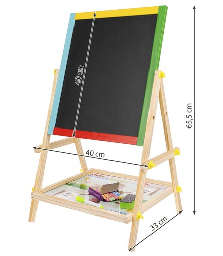 Tablica drewniana dwustronna Kruzzel 00008905