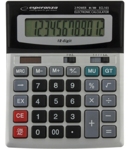 Kalkulator biurkowy euler Esperanza ESP-ECL103