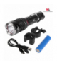 Latarka LED Cree 800 lumen Maclean, ładowarka, uchwyt rowerowy, MCE220 Maclean CEN-56146