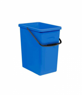 Kosz na śmieci 10l z rączką BranQ niebieski BranQ CEN-76978