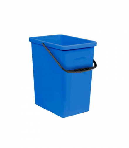 Kosz na śmieci 10l z rączką BranQ niebieski BranQ CEN-76978