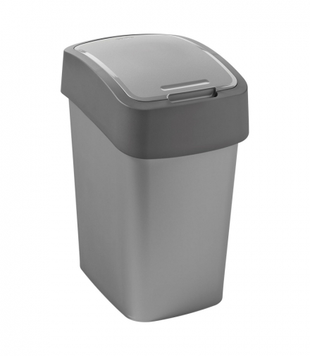Kosz na śmieci Curver Flip Bin 25L srebrny Curver CEN-77263