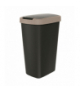 Kosz na śmieci COMPACTA Q - jasny brąz 45l Prosperplast CEN-81046