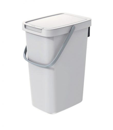 Kosz na śmieci SYSTEMA Q - popielaty 12l. Keden Prosperplast CEN-83855