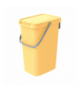 Kosz na śmieci SYSTEMA Q - jasno żółty 12l. Keden Prosperplast CEN-83852