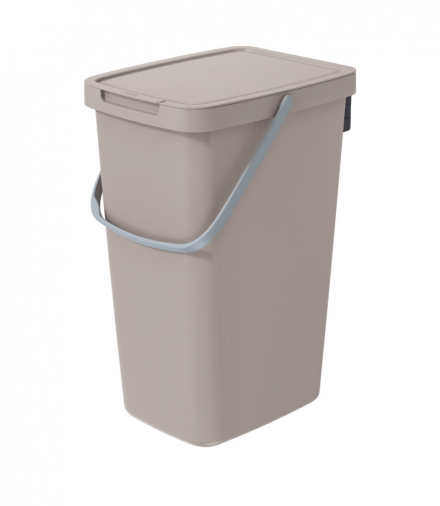 Kosz na śmieci SYSTEMA Q - jasny brąz 20l. Keden Prosperplast CEN-83864